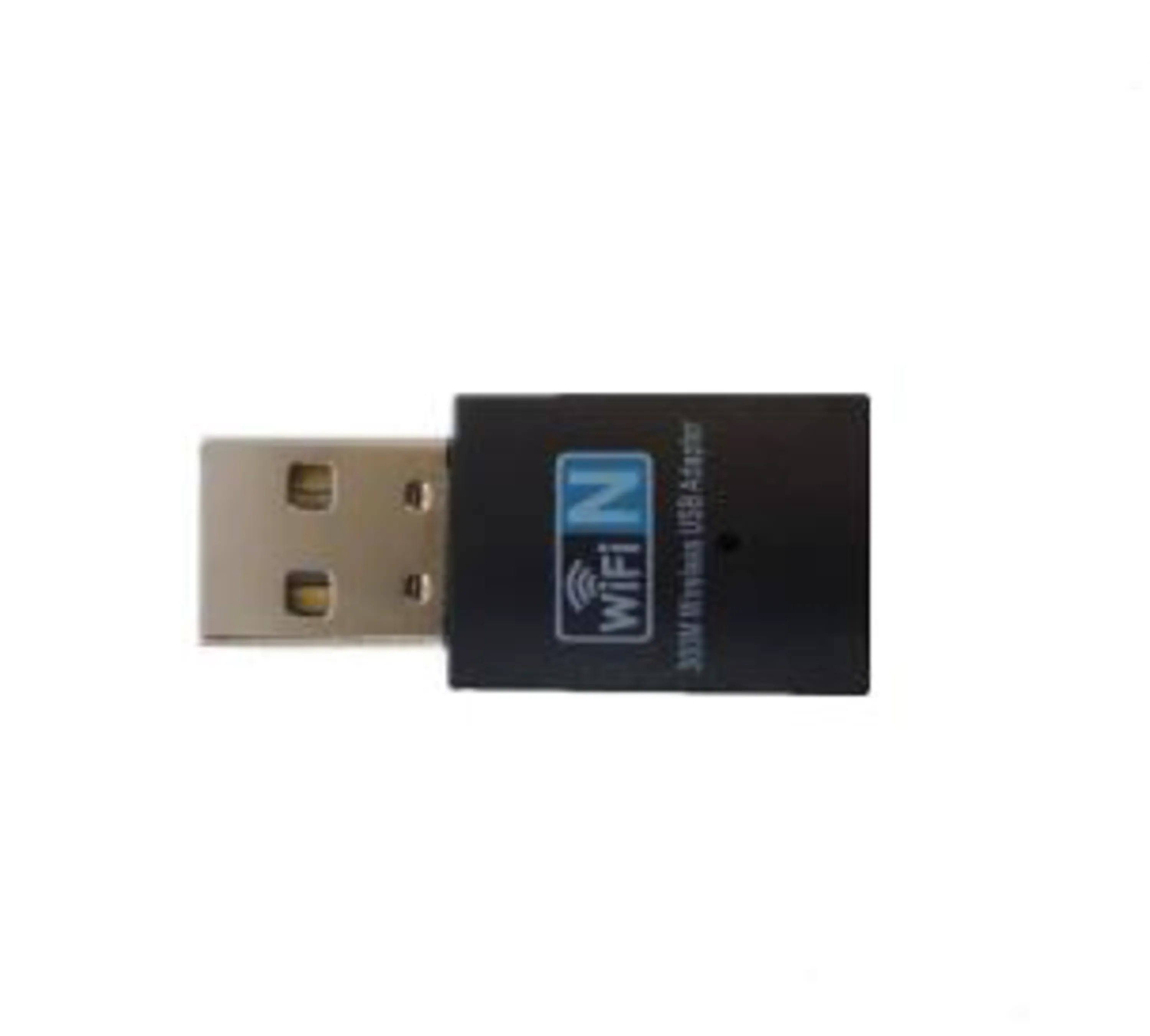 دانگل وای فای کامپیوتر کارت شبکه usb بی سیم مدل 300Mbps آنتن کوتاه